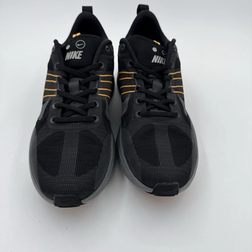Size 8.5 - Nike Lunar Roam Black Grey Laser Orange